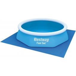 Bestway 58000 -  tapiz de suelo 274x274 cm para piscina - Imagen 1