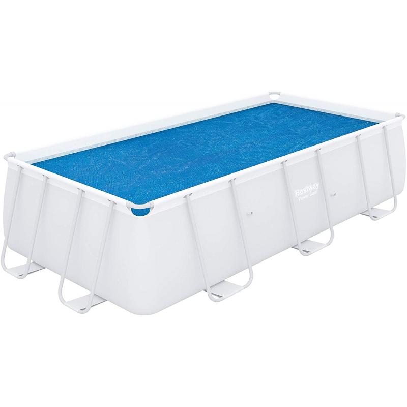 Bestway 58240 -  cubierta solar para piscina 4.04 x 2.01m rectangular - Imagen 1