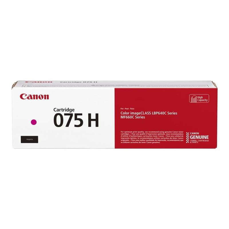 Toner canon 075 h magenta para cl mfp - sfp