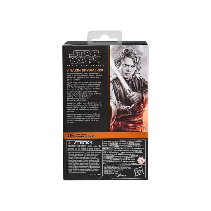 Hasbro star wars episode iii black series figura anakin skywalker 15 cm