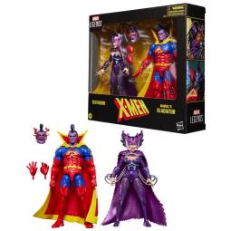 Pack de 2 figuras hasbro marvel legends series x - men deathbird vs marvel's gladiator