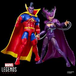 Pack de 2 figuras hasbro marvel legends series x - men deathbird vs marvel's gladiator