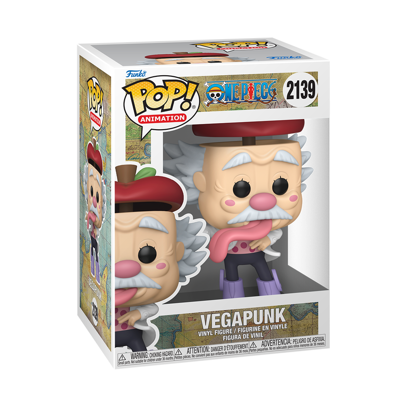 Funko pop animation: one piece - vegapunk