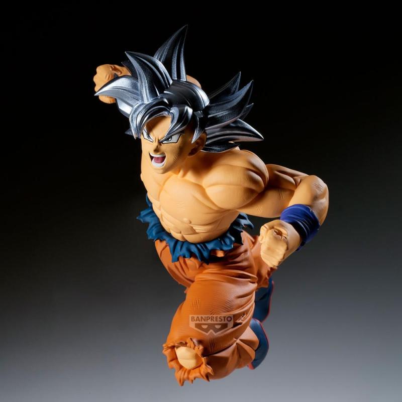 Figura banpresto dragon ball super match makers son goku ultra instinct(vs jiren)