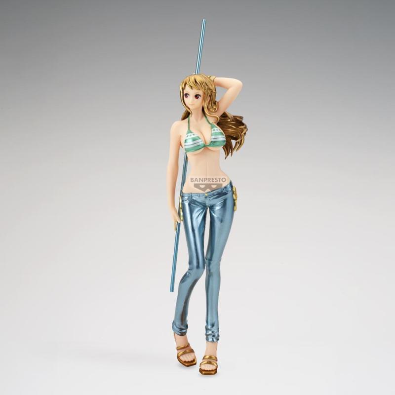 Figura banpresto one piece glitter & glamours nami special color ver.b