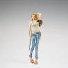 Figura banpresto one piece glitter & glamours nami special color ver.b