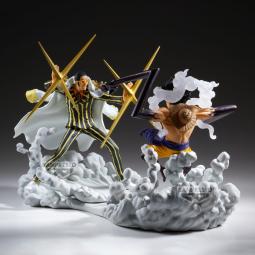 Figura banpresto one piece senkozekkei - monkey d.luffy gear4 -