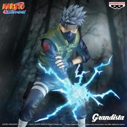 Figura banpresto naruto shippuden grandista kakashi hatake special edition 23cm