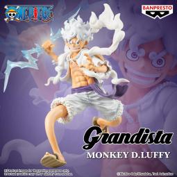 Figura banpresto one piece grandista monkey d.luffy gear5 special edition