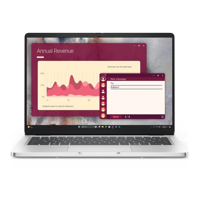 Portatil dell pc14250 u7 - 255u 16gb ssd 512gb 14 pulgadas