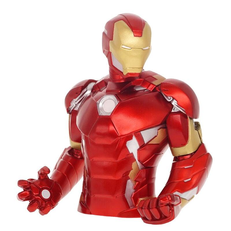 Figura hucha busto iron man 20 cm