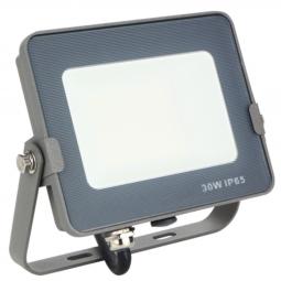 Foco led silver electronics forge+proyector ips 65 30w -  5700k luz fria -  2400lm color gris - Imagen 1