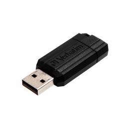 Memoria usb 2.0 verbatim pinstripe 8gb negro