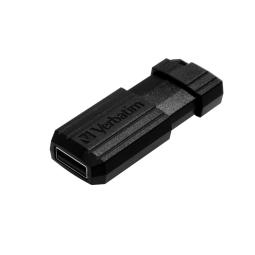 Memoria usb 2.0 verbatim pinstripe 8gb negro
