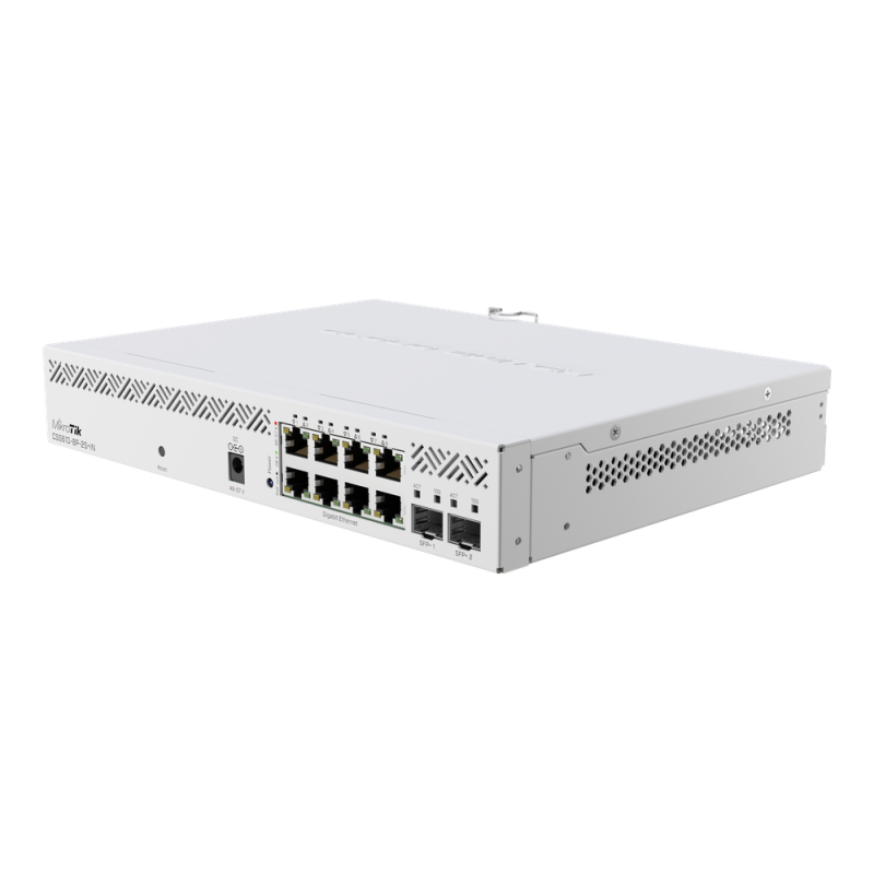 Switch mikrotik css610 - 8p - 2s+in 10 puertos