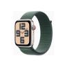 Smartwatch apple watch se gps + cell 44mm starlight aluminium green sport loop