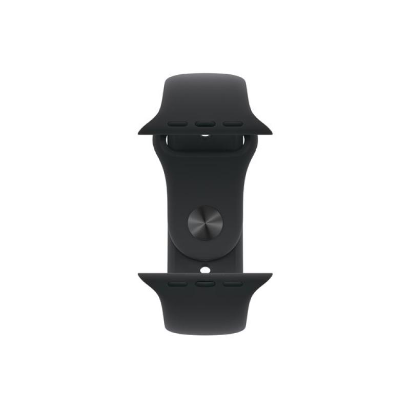 Smartwatch apple watch s11 gps + cellular 46mm jet black aluminium case black sport band - s - m