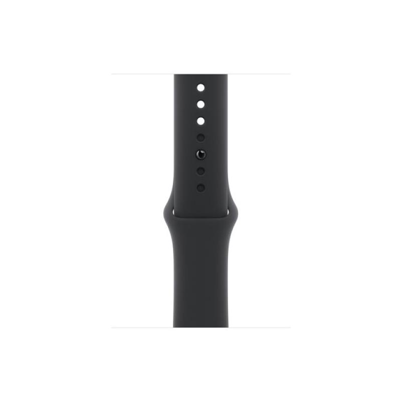Smartwatch apple watch s11 gps + cellular 46mm jet black aluminium case black sport band - s - m