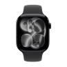Smartwatch apple watch s11 gps + cellular 46mm jet black aluminium case black sport band - m - l