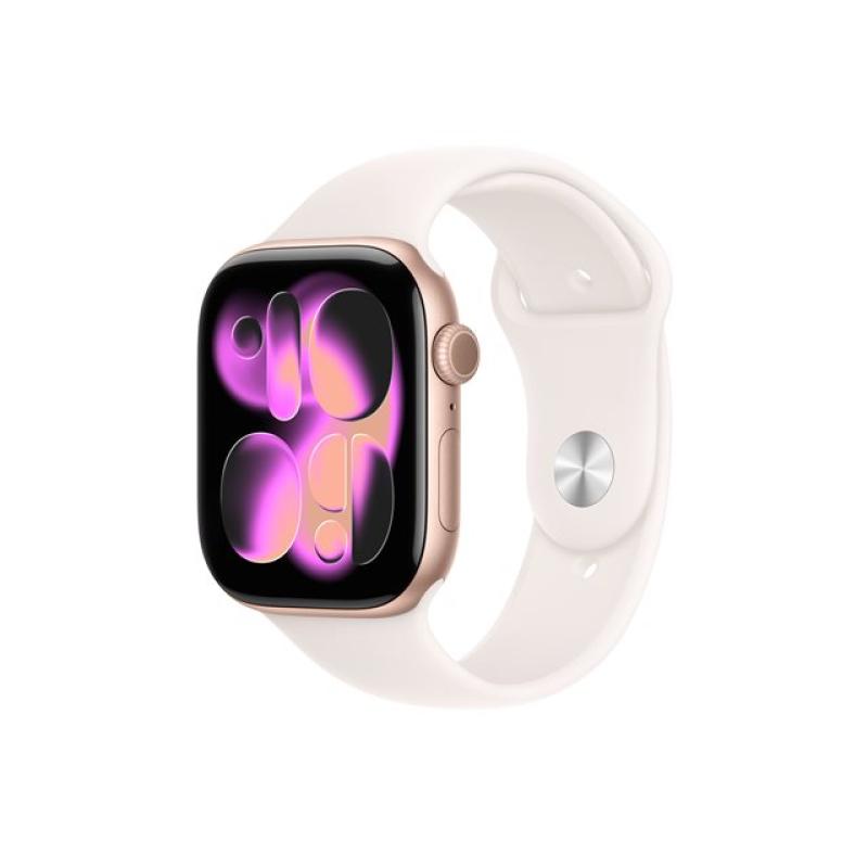 Smartwatch apple watch s11 gps 46mm gold rose aluminium case m - l