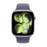 Smartwatch apple watch s11 gps 46mm silver aluminium case purple mist sport band m - l