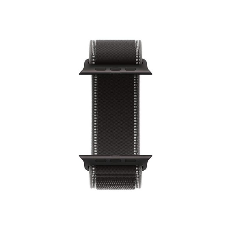 Smartwatch apple watch ultra 3 gps + cellular 49mm black titanium case black - charcoal trail loop - s - m