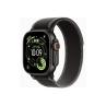 Smartwatch apple watch ultra 3 gps + cellular 49mm black titanium case black - charcoal trail loop - m - l