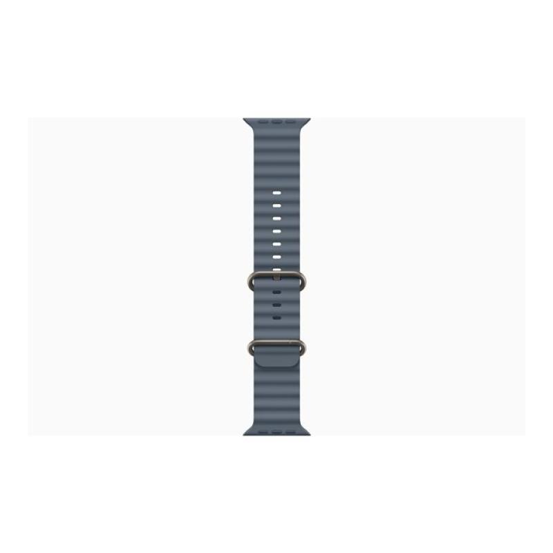 Smartwatch apple watch ultra 3 gps + cellular 49mm natural titanium case anchor blue ocean band