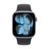 Smartwatch apple watch s11 gps 42mm space grey aluminium case black sport band - s - m