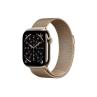 Smartwatch apple watch s11 gps + cellular 42mm gold titanium case gold milanese loop