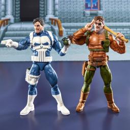 Ack 2 figuras hasbro marvel legends series gamerverse the punisher punisher vs nick fury