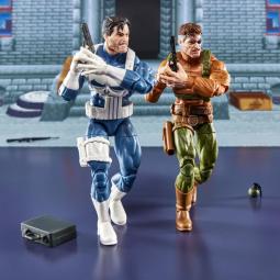 Ack 2 figuras hasbro marvel legends series gamerverse the punisher punisher vs nick fury