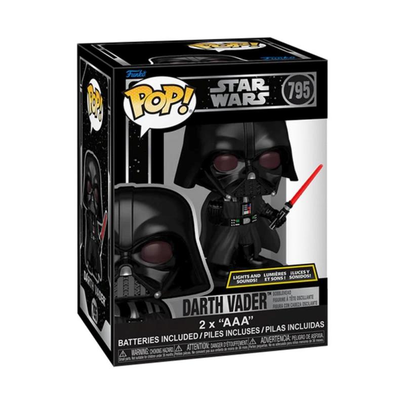 Funko pop star wars darth vader (lights & sounds)