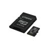 Tarjeta memoria micro secure digital sdxc 128gb kingston canvas select plus clase 10 uhs - 1 + adaptador sd
