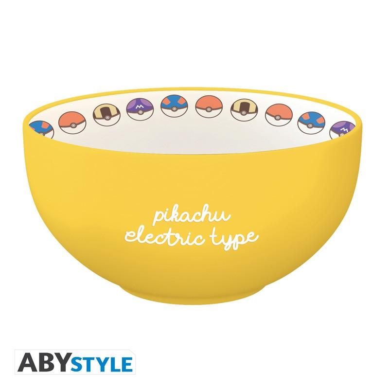 Bowl abystyle pokemon pikachu electric type 600ml