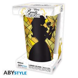 Vaso abystyle disney la bella y la bestia bella 400ml