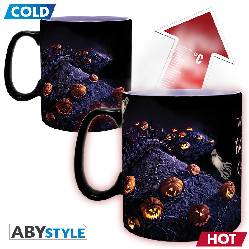 Taza termica abystyle pesadilla antes de navidad jack y la luna 460ml