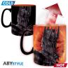 Taza termica abystyle el señor de los anillos sauron 460ml