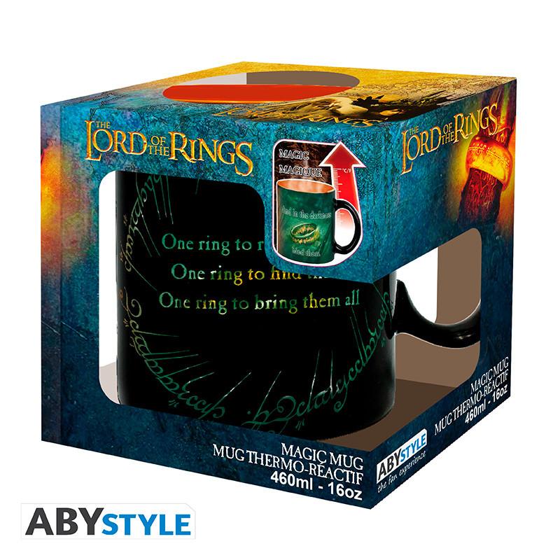 Taza termica abystyle el señor de los anillos sauron 460ml