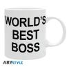Taza abystyle the office el mejor jefe del mundo 320ml