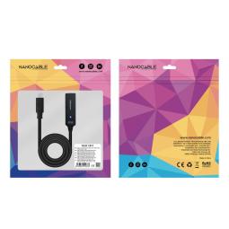 Cable prolongador nanocable con amplificador usb 3.2 gen1 usb - c - m - usb - c - h - 5 m