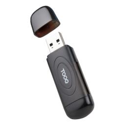 Lector tarjetas tooq usb - a 3.0 - sd - tf - negro