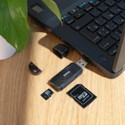 Lector tarjetas tooq usb - a 3.0 - sd - tf - negro