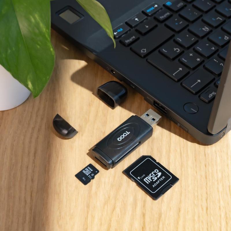 Lector tarjetas tooq usb - a 3.0 - sd - tf - negro