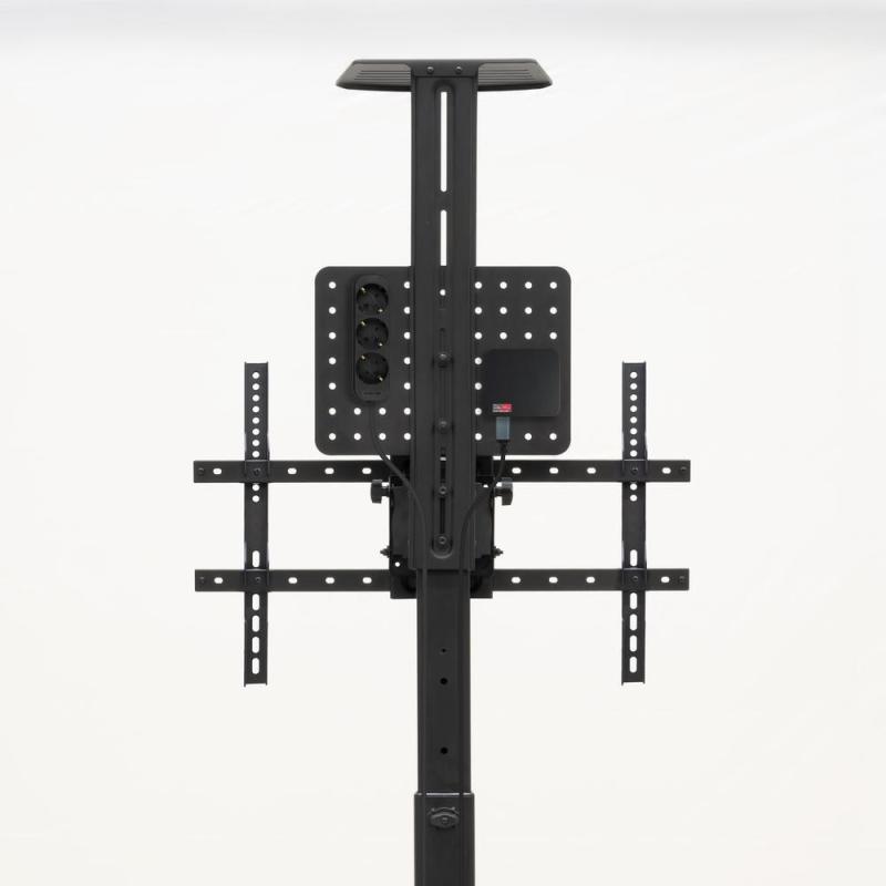 Soporte suelo ruedas tooq rotacion 90° cometa 37 - 70 pulgadas