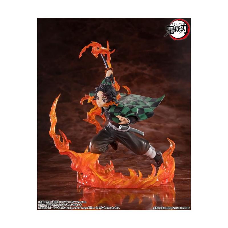 Tanjiro kamado kyojuro rengokus sword guard version figura 19 -5 cm demon slayer kimetsu no yaiba figuarts zero