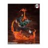 Tanjiro kamado kyojuro rengokus sword guard version figura 19 -5 cm demon slayer kimetsu no yaiba figuarts zero