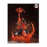 Tanjiro kamado kyojuro rengokus sword guard version figura 19 -5 cm demon slayer kimetsu no yaiba figuarts zero