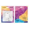 Cargador nanocable usb - c - pd + usb - a - qc 20w - blanco