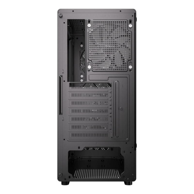 Caja ordenador gaming antec vx - 310 atx argb cristal templado negra